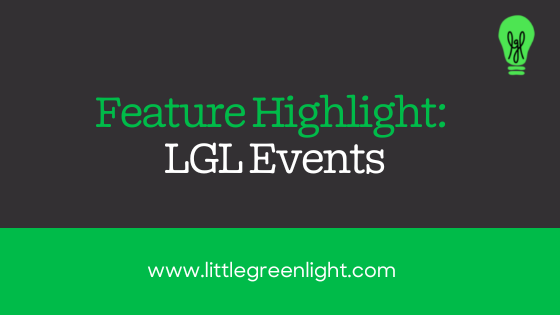 LGL Events feature
