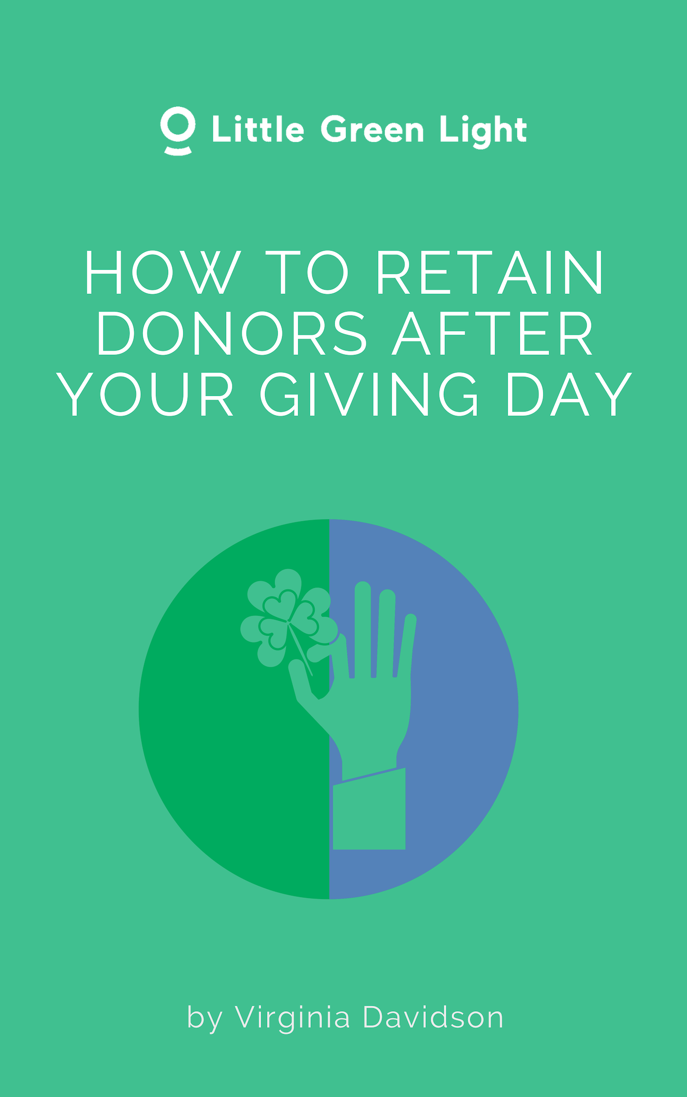 How to retain donors after your giving day cover reatin donors after giving day ebook