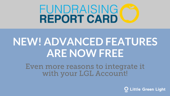 Fundraising Report Card Advanced Features Now Free Little