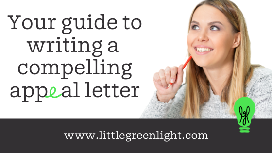 Appeal letter tips