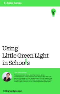 Schools Ebook cover Guide to using LGL in schools
