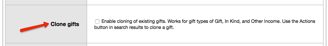 2019 update: ability to clone gift entries in LGL