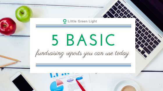 Basic LGL Fundraising reports