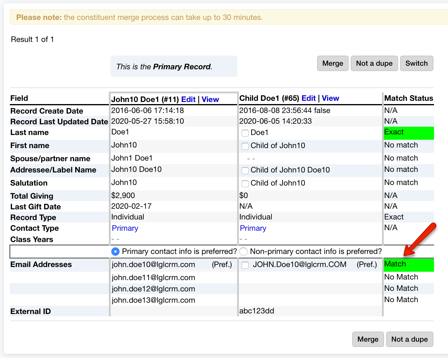 duplicate checker updates