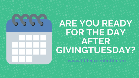 Day After GivingTuesday plan