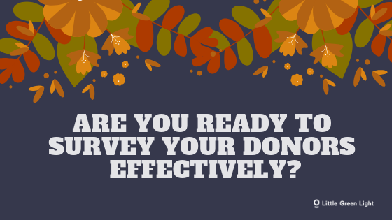 donor survey