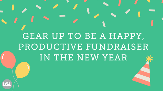be a more productive, happy fundraiser
