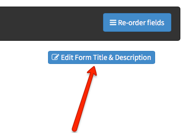 edit form title button in LGL