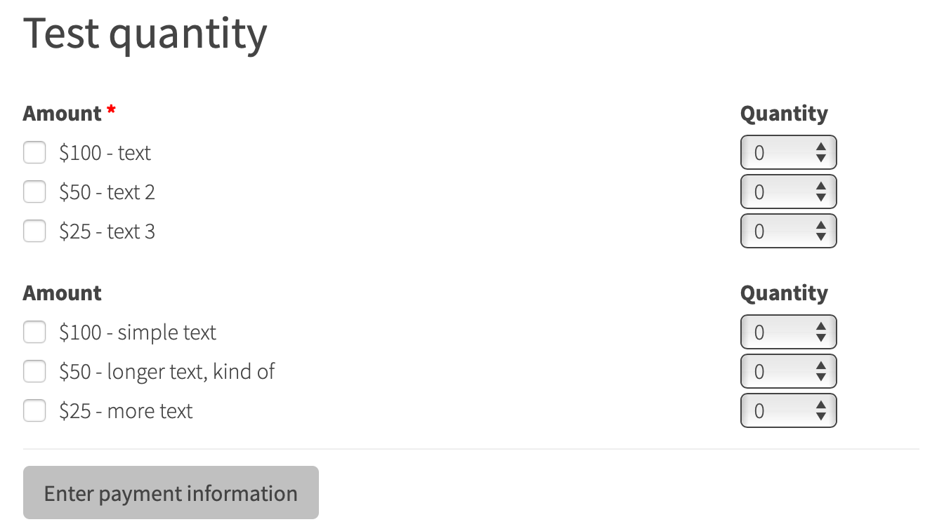 Updates to LGL Forms display