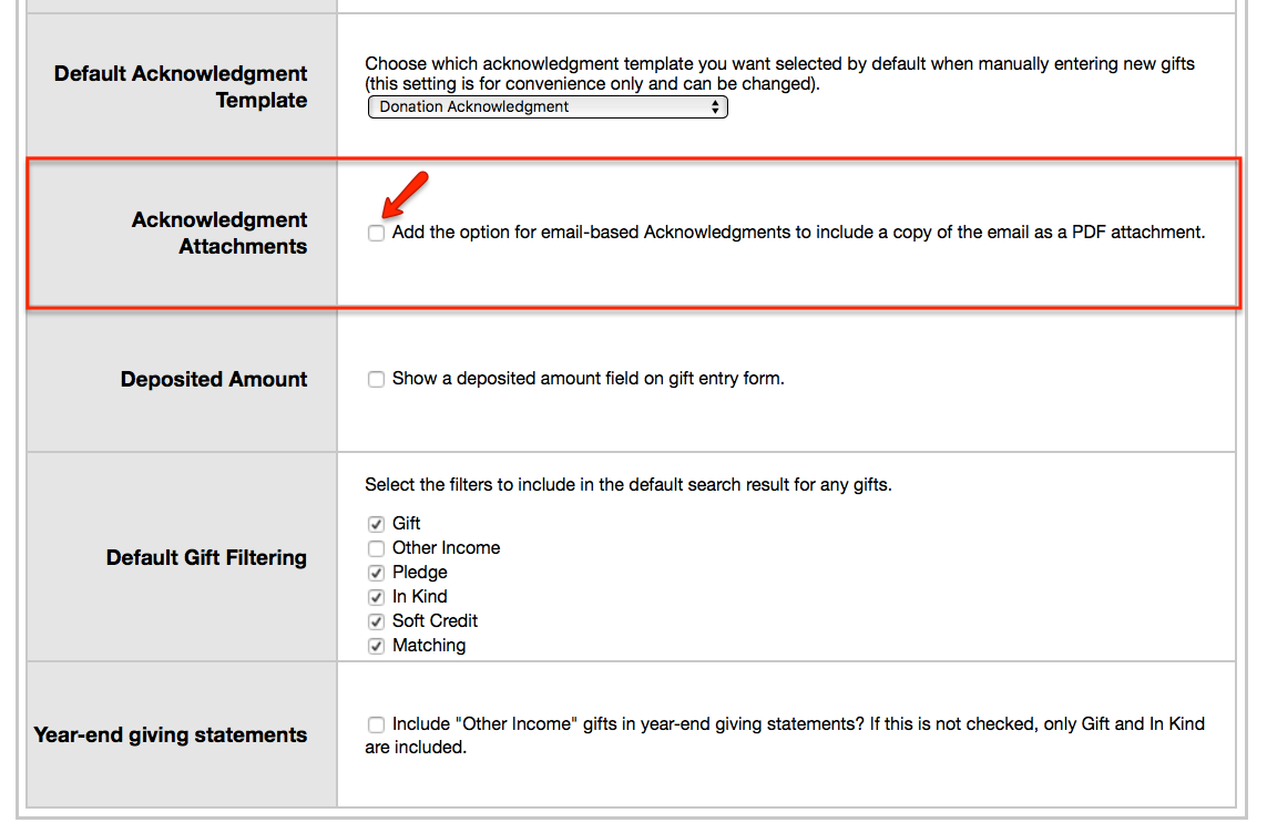 pdf email attachment to acknowledgments in LGL