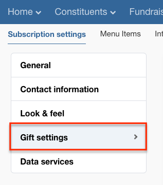 Gift cloning in LGL