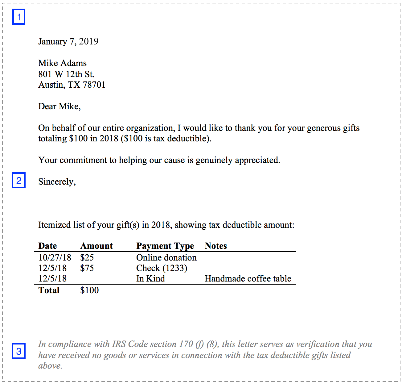 501C3 Donation Receipt Template from www.littlegreenlight.com