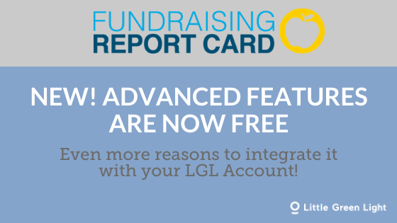 fundraising report card features free