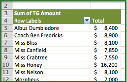 using pivot tables in excel