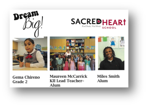 sacred heart fundraising campaign