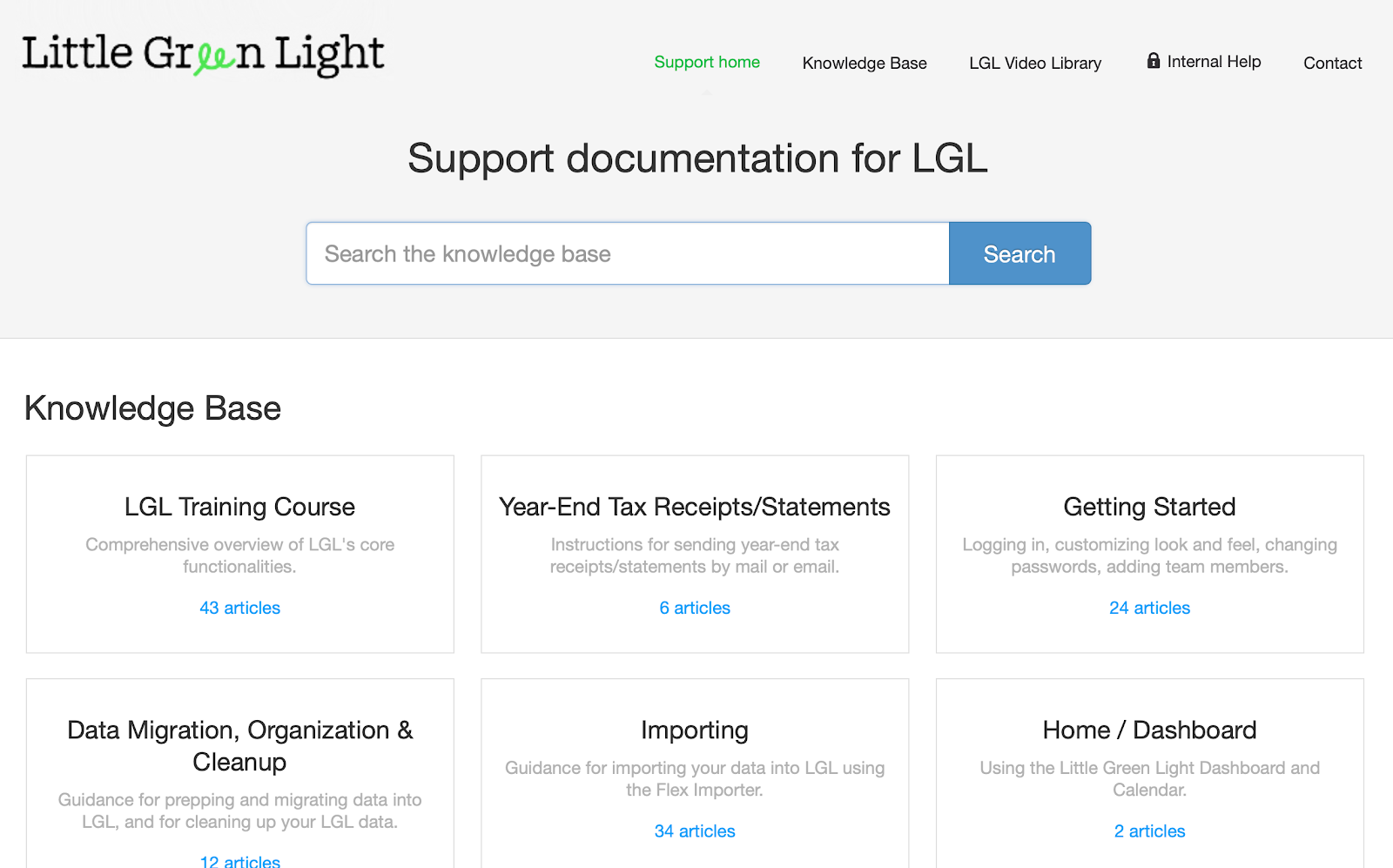 LGL Knowledge Base