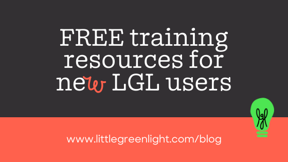 Free training for new LGL users