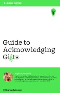 LGL Guide to Gift Acknowledgments