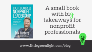 Book recommendation for small nonprofits