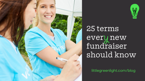 25 fundraising terms to know