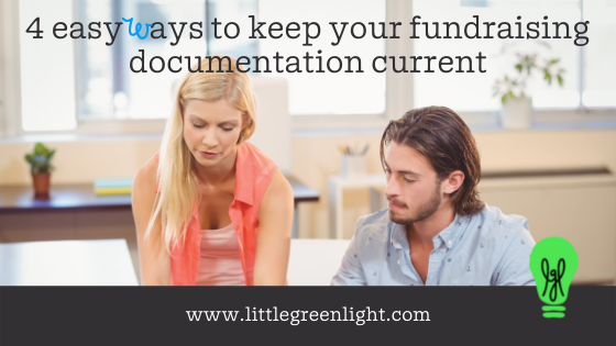 fundraising documentation