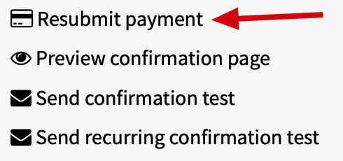 Resubmit button in LGL forms