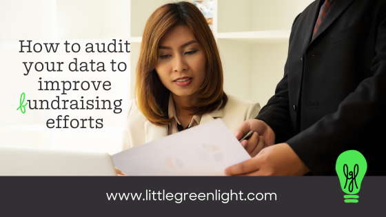 how to audit your fundraising data 