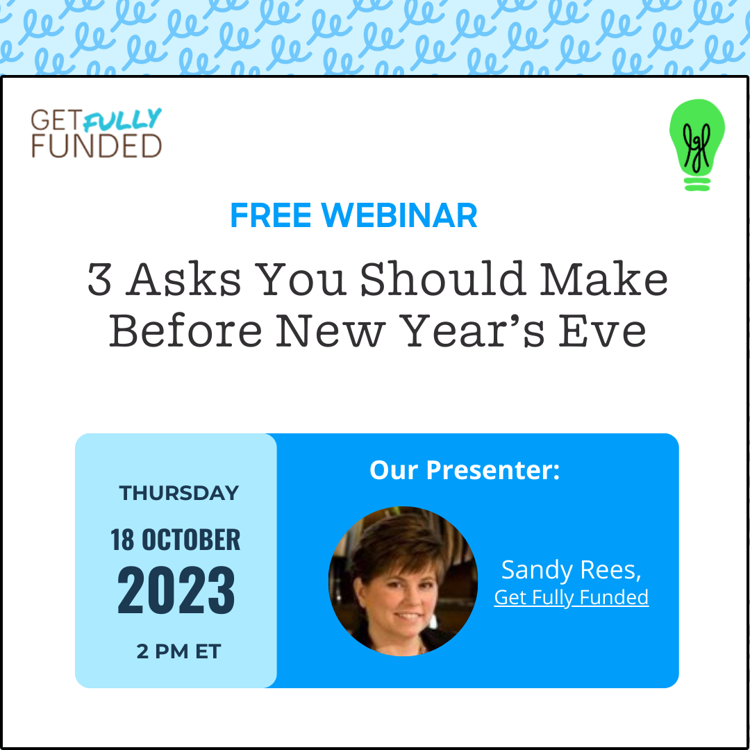 free webinar: 3 asks before New year's Eve