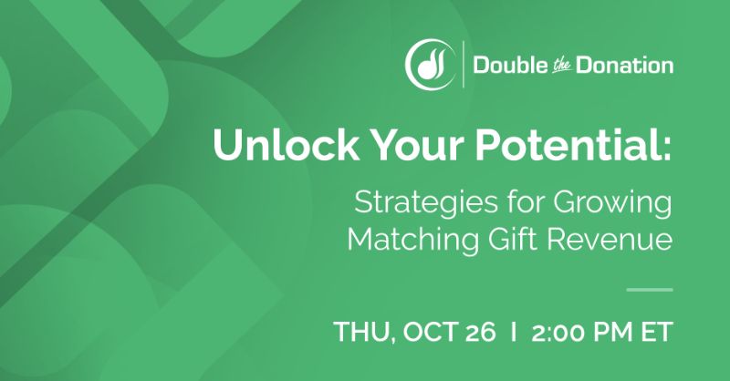 Matching Gift webinar with LGL and Double the Donation