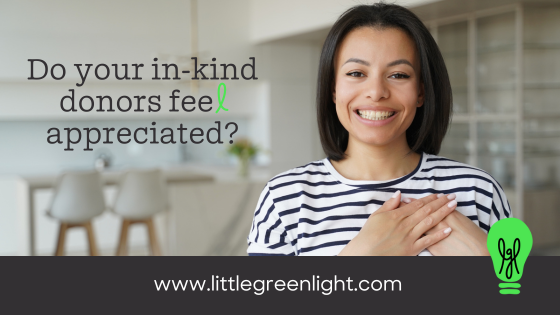 in-kind donors appreciation