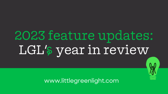 2023 LGL feature updates