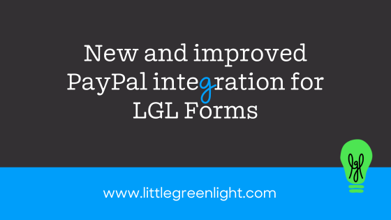 Improved PayPal integration with LGL
