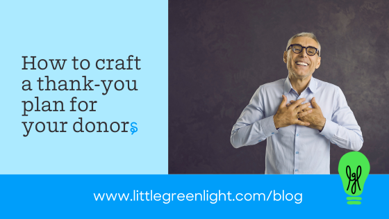 thanking donors