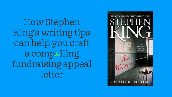 Stephen King writing tips for your appeal letter