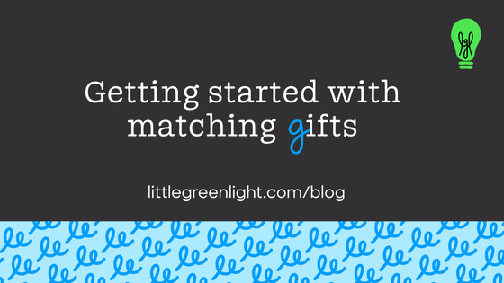 Getting started with matching gifts with LGL
