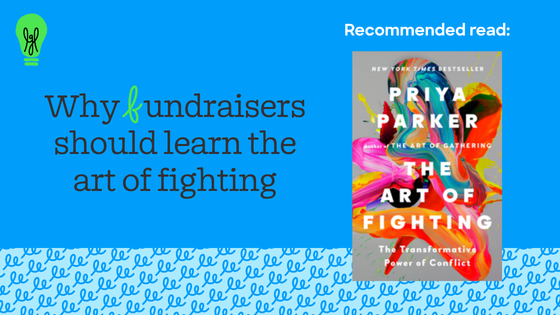 fundraisers learn the art of fighting